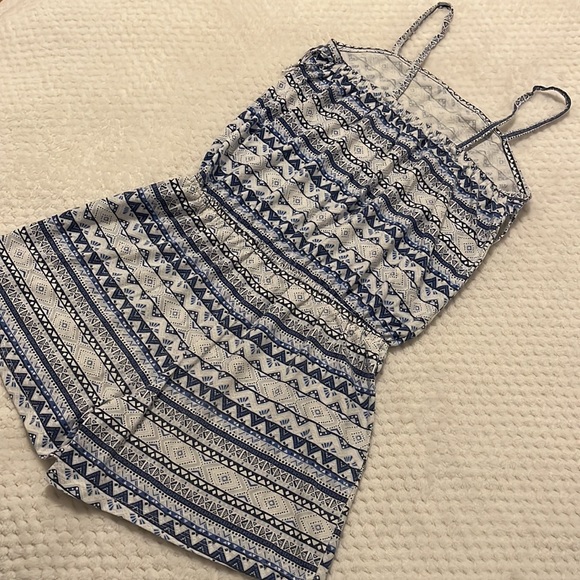 Children’s Place Blue Romper with Fringes Size Large 10/12 - Picture 9 of 9